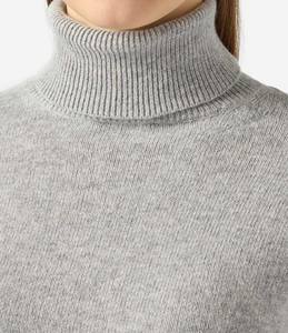 Suéter de Punto Refinado para Mujer - Jersey de Invierno Suave con Cuello Simulado - Moda Femenina de Alta Calidad en Color Sólido 2026 Transpirable - Product Image 4