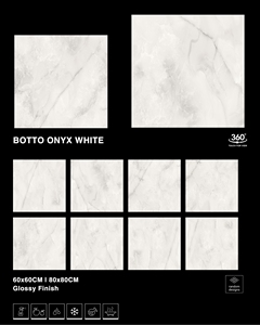 กระเบื้องพอร์ซเลนเคลือบดิจิตอล 60x60 ซม. กันลื่น ทนกรด ดีไซน์ทันสมัย สำหรับที่อยู่อาศัย อพาร์ทเมนท์ โรงแรม และพื้นที่เชิงพาณิชย์ - Product Image 3