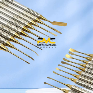 Kit de 10 outils médicaux pour implant périostal, séparateur et diviseur périostal pour réflexion et rétraction - Product Image 2