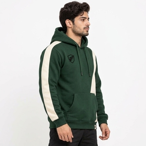 Men Pullover <b>Hoodie</b> <b>Lightweight</b> Fleece Fabric Warm Texture Breathable Construction Relaxed Fit Casual Everyday Streetwear OEM - Product Image 5