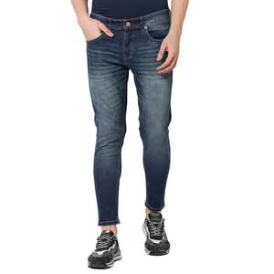 Men Ripped <b>Jeans</b> Pants Distressed <b>Jeans</b> Look Comfortable Street Fashion Wear Premium Cotton Fabric Stylish Outfit - Product Image 1