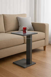 Raw Heavy-Duty <b>Silver</b> Anti-Scratch Metal <b>Coffee</b> <b>Table</b> for Urban Loft Apartments & Gastropub Lounges-B2B Export India - Product Image 5