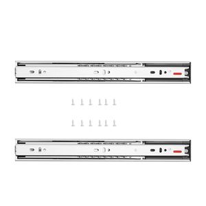 10 Paia di Guide Scorrevoli in Acciaio da 16 Pollici, Estensione Completa, Chiusura Silenziosa, per Montaggio Laterale su RV - Product Image 3
