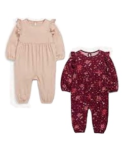 2023 nuevo mono Floral de alta calidad para niños y niñas al por mayor estilo dulce de verano para niños pequeños - Product Image 1