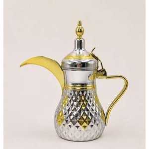 Cafetera Árabe de Lujo Dorada, Dallah Tradicional, Estilo Medio Oriente, Acabado Brillante, Cafetera para Hostelería - Product Image 4