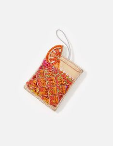 Handmade Beaded Cocktail Drink Ornament Cute Party Christmas Hanging Decoration - Product Image 1