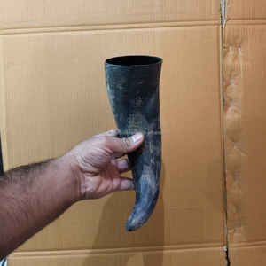 Cuerno Vikingo Natural de Alta Calidad, Sin Pulir, Auténtico, para Beber de Forma Rústica, al Mejor Precio - Product Image 3