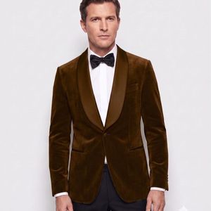 Classic Ginger Velvet Woven Fabric 100% Polyester Medium Weight Wrinkle Resistant Soft Luxury Fashion Apparel Suits Jackets - Product Image 3