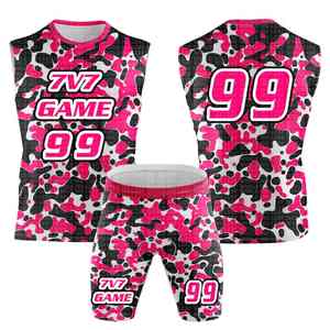 Kit de performance de qualité supérieure, ultra doux au toucher, avec un motif dynamique, impression par sublimation personnalisée, uniforme 7 sur 7 - Product Image 1