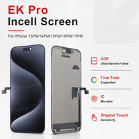 Écran LCD OLED Incell DD EK PRO de haute qualité, remplacement d'écran LCD pour iPhone 11 12 13 14 15 16 17 Pro Max, assemblage d'écran tactile