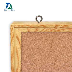 Tablero de Corcho con Marco de Imitación Madera, Tablero de Notas, Tablero de Anuncios, Decoración de Pared - Product Image 4