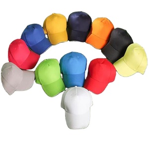 หมวกแก๊ปปักโลโก้ OEM ขายส่ง หมวกเบสบอลผ้าฝ้าย 100% แบบเรียบ 6 แฉก - Product Image 3