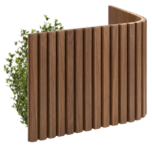 Panneaux de meubles en bois tambouré sur mesure avec design en bois massif flexible pour la décoration de cuisines modernes - Product Image 1