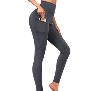 Best Sellers High Waist Plus Size <b>Leggings</b> with <b>Pockets</b> Workout Gym Fitness Yoga Pants Women Breathable Stretch Activewear - Product Image 6