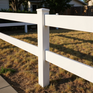 Fentech PVC pannelli di recinzione per esterni campagna iarde traliccio & cancelli trattati a pressione di legno tipo natura - Product Image 1