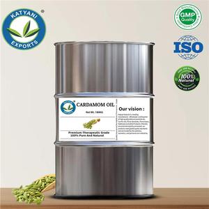 Aceite esencial de cardamomo a granel (Elettaria cardamomum) destilado al vapor, formulación terapéutica y cosmética OBM en India - Product Image 3