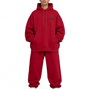 Chándal Informal con Capucha y Estampado Personalizado, Transpirable, de Alta Calidad, 100% Algodón, Corte Regular, Chándal Esencial para Hombre - Product Image 1