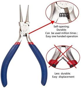 Japan Jewelry Making <b>Pliers</b> & Cutters with Smooth Jaw Nylon Components OEM Customizable - Product Image 6