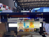 Printer Roll UV 1,8m untuk Mencetak di Kanvas untuk Membuat Lukisan Dekoratif Tiga Dimensi, Bertekstur, Embos, dan Hot Stamping