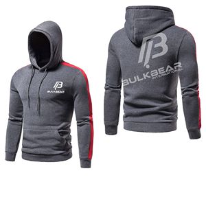 Sudadera con Capucha Personalizada Premium de Forro Polar Grueso, Cortavientos, de Invierno, para Hombre, de Algodón Regular, con Cierre de Cremallera, Ecológica, Lisa, Informal - Product Image 4