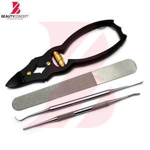 Top Trendy Product Best Quality Podiatry <b>Tools</b> For Ingrown Nail Nipper Scalpel Handle File 4 Piece Set Podiatry Instruments - Product Image 2