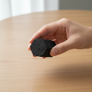 Sparkless Hexagonal <b>Charcoal</b> Low Ash Content 2% for Hookah - Product Image 5