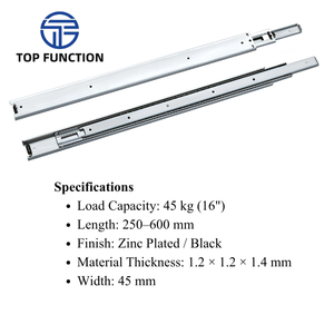 รางเลื่อนแบบยืดได้เต็มที่ 45 มม. - Product Image 2