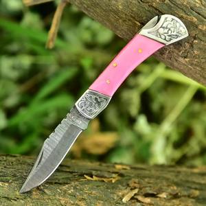 Couteaux pliants de poche avec lame verrouillable pour le camping, la randonnée et les tâches de découpe quotidiennes - Product Image 2