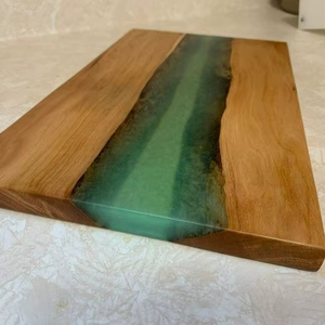 เขียงไม้สำหรับครัว เขียงไม้เนื้อแข็ง ทนทาน ใช้สำหรับเตรียมอาหาร หั่นผัก หั่นเนื้อ - Product Image 1