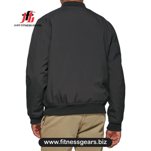 Blouson bomber uni pour garçons, blouson bomber imperméable pour garçons, blouson bomber uni pour enfants - Product Image 3