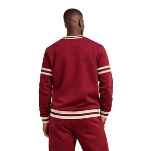 Kappa Alpha Psi Krimson Chenille Crewneck Fidèle À La Taille Premium Fleece Brodé Lettre Grecque Crest Fraternité Vêtements - Product Image 2