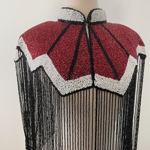 New Handmade Crystal Beads <b>Beaded</b> 10cm Tassel Fringe Trim for <b>Curtain</b>/Garment - Product Image 3