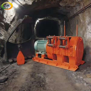 Argano Elettrico a Doppio Tamburo 2JP-30 con Fresa per Miniere Sotterranee di Carbone e Rame - Product Image 2