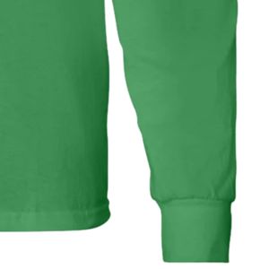 Camiseta Verde de Manga Larga con Estampado Gráfico 1908, Cuello Redondo, Informal, para Mujer, Moda Urbana, Ropa para Uso Diario, Alpha - Product Image 4