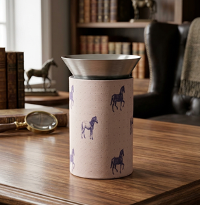 Brûleur à Bakhoor Arabe Traditionnel en Bois, Design Cheval en Tissu, Bol Métallique, Porte-Encens Oud Mabkhara, Parfum d'Ambiance pour la Maison, Ramadan, Aïd - Product Image 4