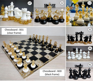 Handmade Resin Crafts <b>Chess</b> <b>Set</b> Various Materials and Colors Available from India - Product Image 5