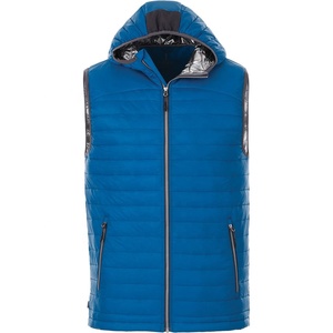 <b>Mens</b> Premium Quilted Vest <b>Jacket</b> For Outdoor Winter Activities With Lightweight <b>Warm</b> Sleeveless Construction - Product Image 4