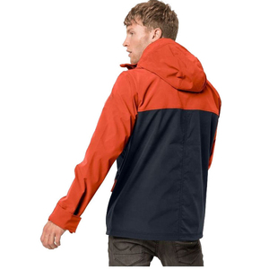 Veste imperméable à capuche pour homme, style sportif, en polyester, pour l'hiver et les activités de plein air - Product Image 5