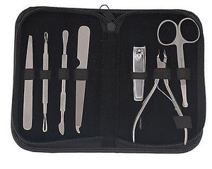 Professional High Quality 7-Piece Manicure Pedicure Set Top Design Beauty Instrument Kit Stainless Steel Made in PK - Product Image 4