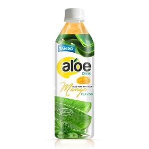 Jugo de Aloe Vera 100% Puro Tan Do, 500ml, en Botella PET, Bajo en Grasa, con Sabor a Piña/Fruta de la Pasión/Mango/Coco, 10 Brix, Agitar Bien, 24 Unidades - Product Image 1