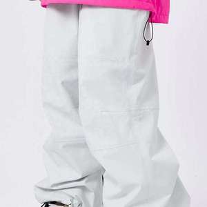 Pantalones de Esquí Impermeables, Cortavientos y Aislantes para Hombre y Mujer, Pantalones de Snowboard Cálidos para Invierno, Pantalones de Nieve Transpirables de Pierna Ancha para Deportes al Aire Libre - Product Image 3