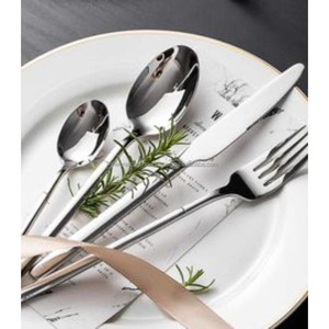 Ensemble de couverts durables en métal inoxydable pour usage quotidien, cuisine, restaurants, cafés et buffet d'hôtel - Product Image 1