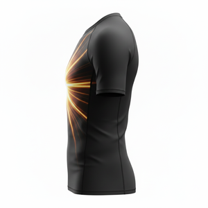 Camiseta de compresión sublimada personalizada para hombres, mujeres y niños, para entrenamiento de MMA, BJJ, Jiu Jitsu No Gi, duradera, al por mayor. - Product Image 3