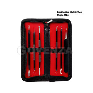 Juego de 5 Agujas de Acero Inoxidable de Alta Calidad para Eliminar Puntos Negros, Herramienta Profesional para el Cuidado Facial, Venta al Por Mayor de Fábrica - Product Image 3