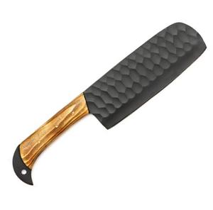Couteaux de chef faits main sur mesure, 5 pièces, revêtement poudré, manche personnalisé, bord dentelé tranchant, multi-usages, écologiques - Product Image 4