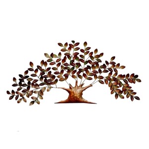 Modern Luxury Metal Wall <b>Art</b> Decor Creative <b>Leaf</b> 3D Round Wall Hanging for Living Room Home Hotel Interior Decoration - Product Image 3