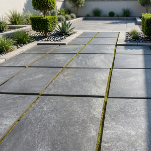 600x900mm R11 Surface Hammer Stone Nero Glazed 20mm Thick Porcelain Outdoor Tiles Heavy Duty Garage <b>Floor</b> Pavers - Product Image 1