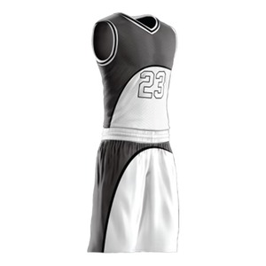 Uniforme de baloncesto deportivo de último diseño con uniforme de baloncesto personalizado de secado rápido y alta calidad para venta en línea - Product Image 3