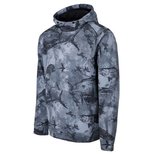 Sweat à capuche de pêche pour homme 100 % coton molletonné, performance hiver, impression numérique - Product Image 3