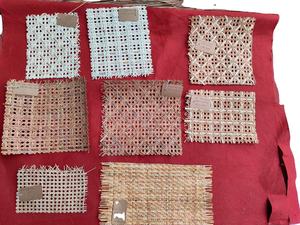 Juego de bastón de mimbre Natural de 45cm de ancho de alta calidad, muebles de comedor al aire libre de diseño tradicional para hoteles de granja - Product Image 5